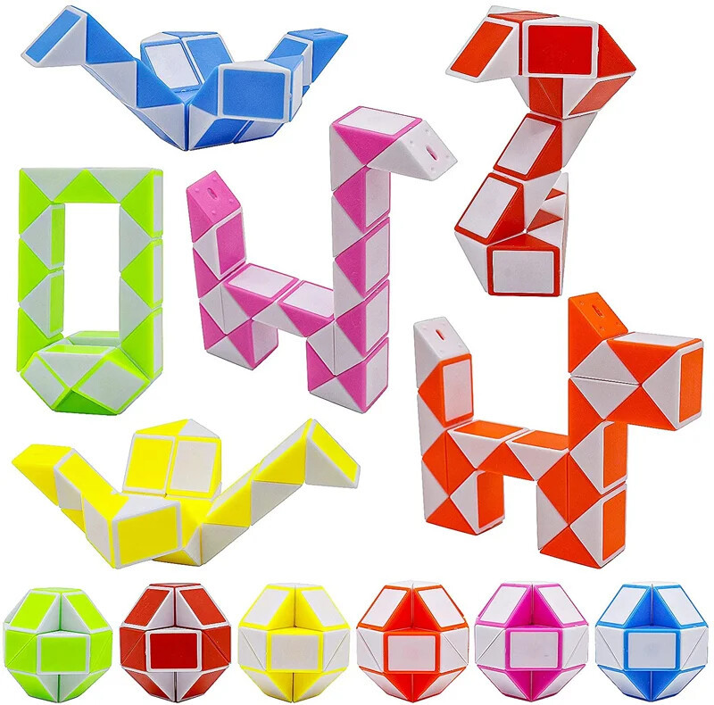 24 blocks mini snake cube mini twist puzzle magic speed cube educational toys 24 blocks mini snake cube mini twist puzzle magic speed cube educational toys