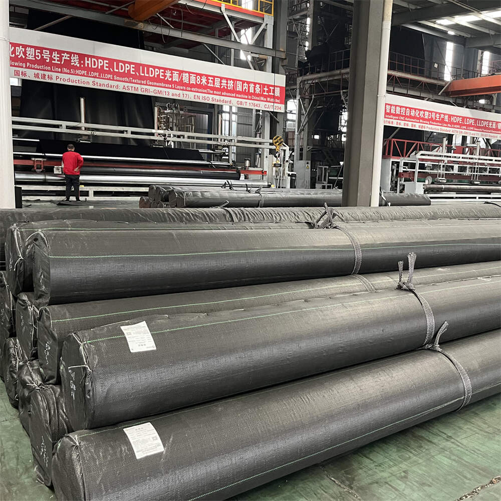 Tejido geotextil filtrante y drenante