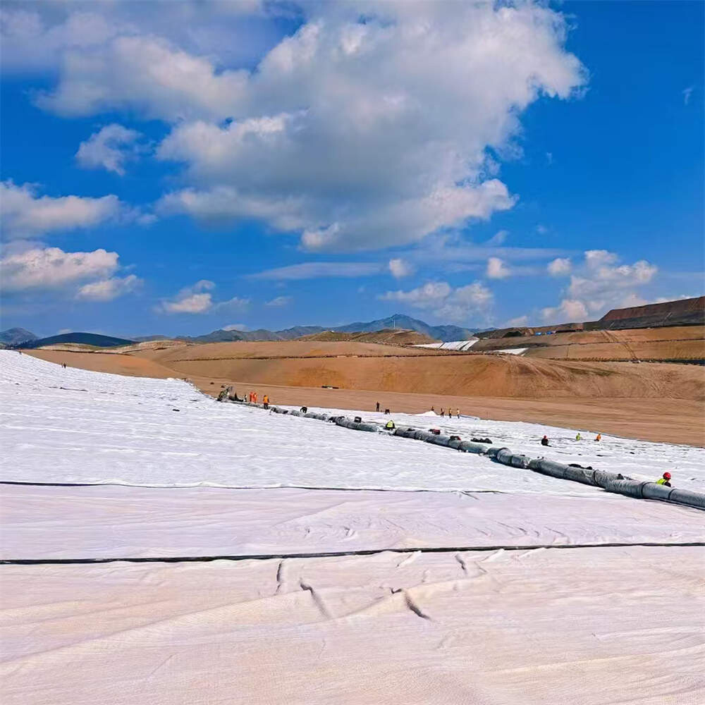 Tejido geotextil filtrante y drenante