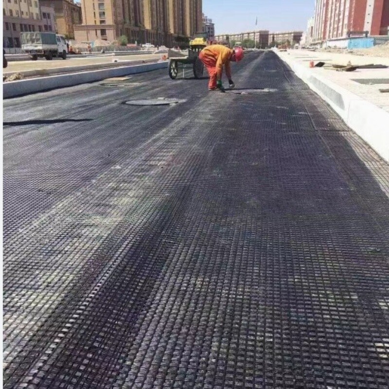Geomalla de fibra de vidrio
