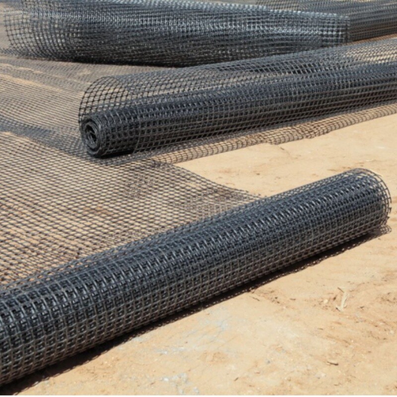 Geogrelha biaxial