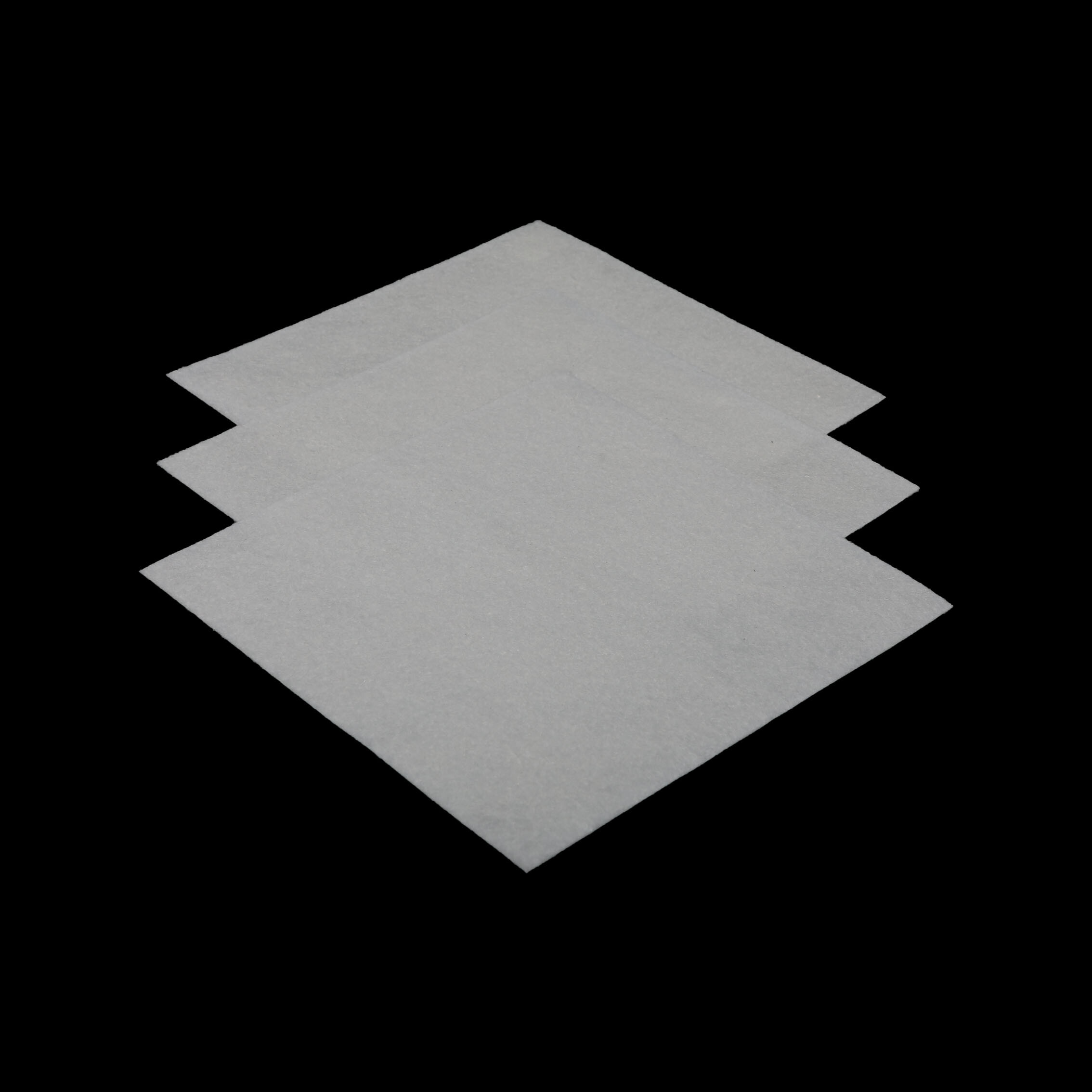 Géomembrane composite à fibres courtes
