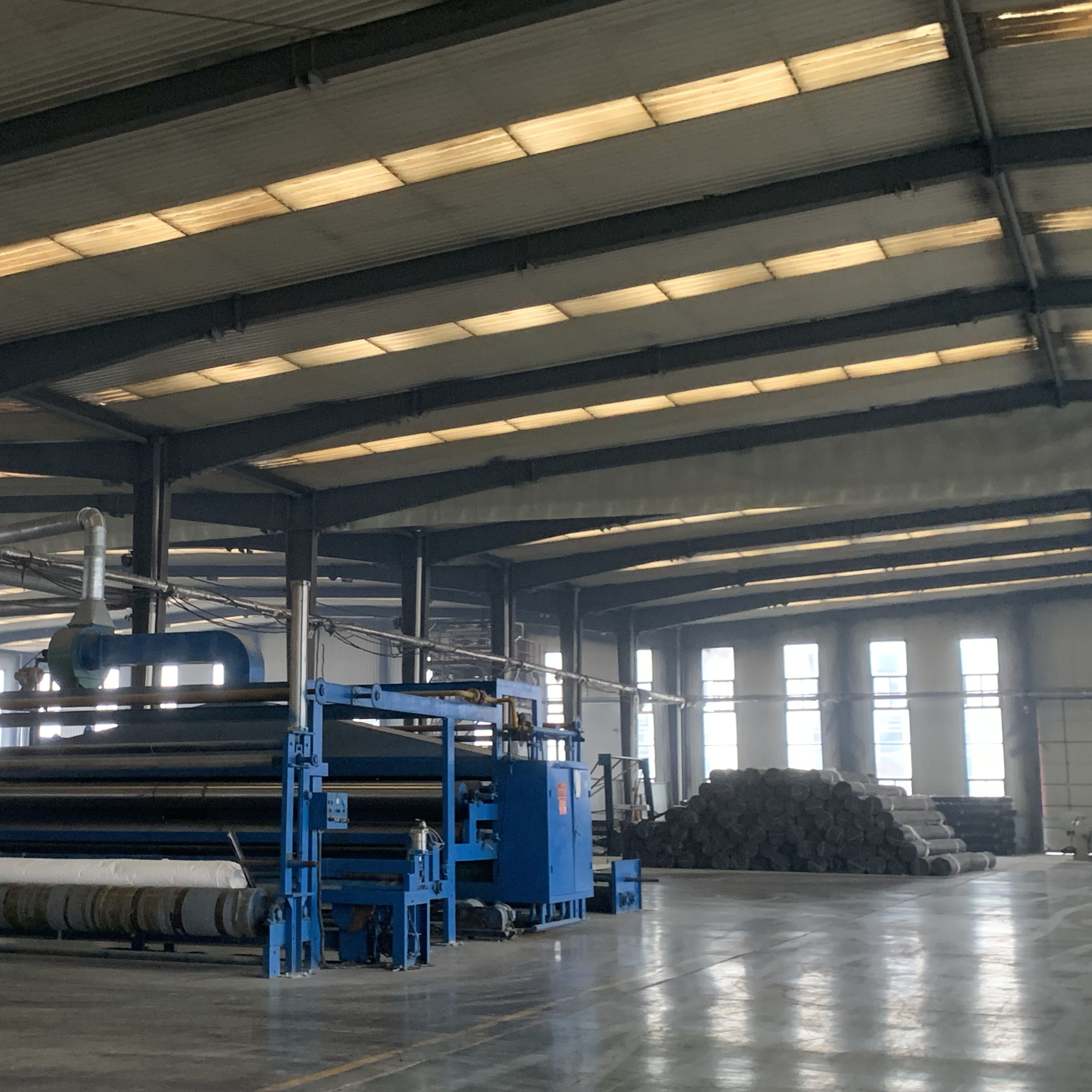 Tissu géotextile thermocollé