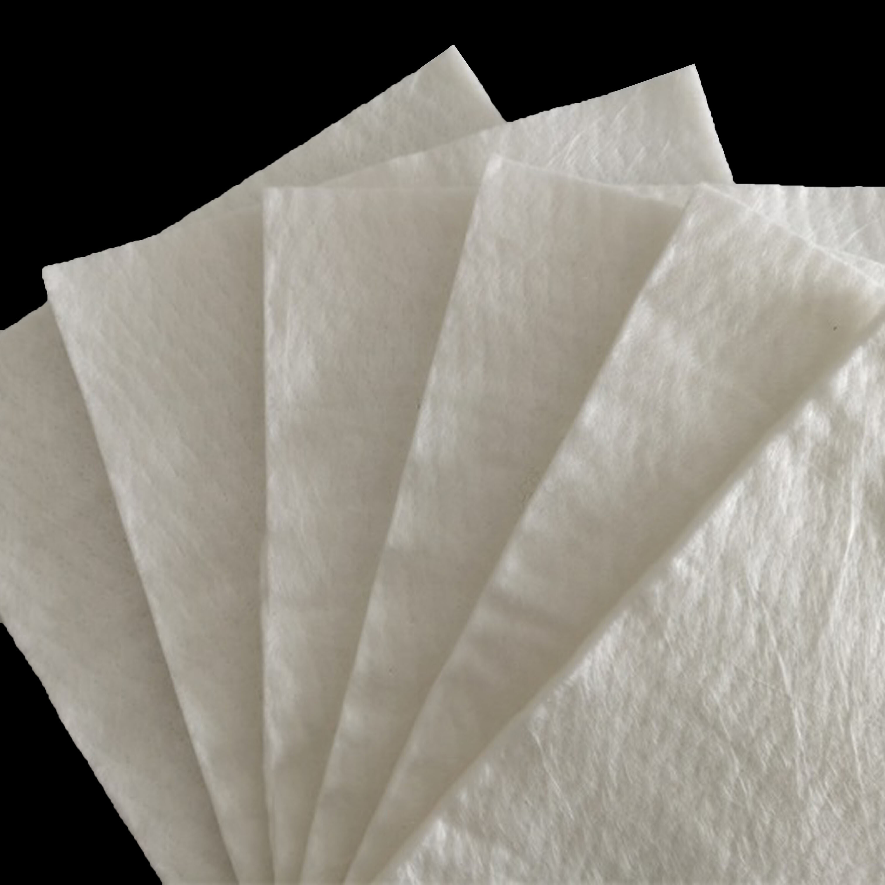 Tissu géotextile à filaments continus brûlés