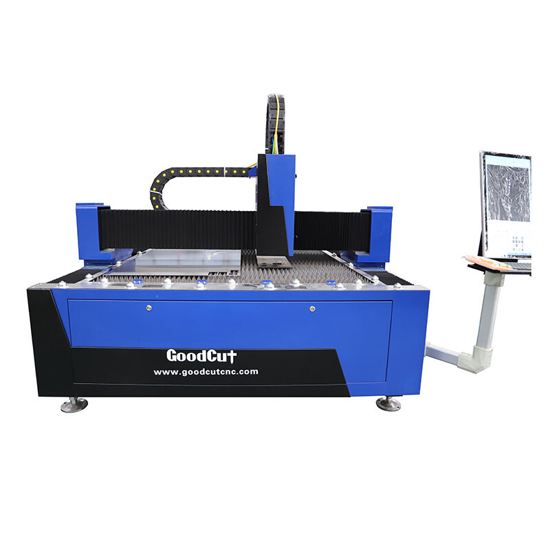 Machine de découpe laser à fibre de conception nouvelle GC1530F pour la découpe de métal