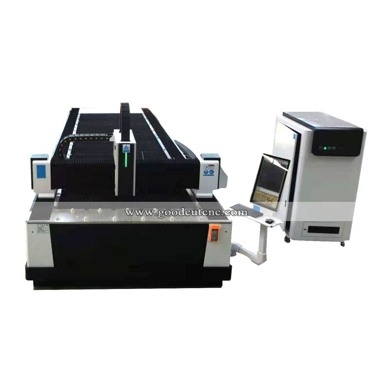 Machine de découpe laser à fibre de grande taille GC1560F GC2060F avec contrôleur Cypcut pour la découpe de l'acier inoxydable au carbone
