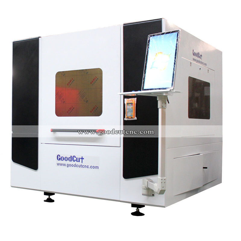 Machine de découpe laser à fibre de petite taille GC3030FC GC4040FC GC6090FC GC1390FC pour le métal