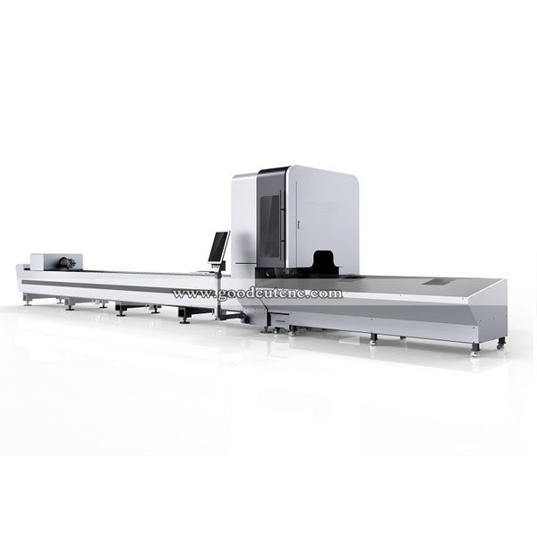 Machine de découpe de tubes laser de haute qualité GC-FR1220 pour l'acier