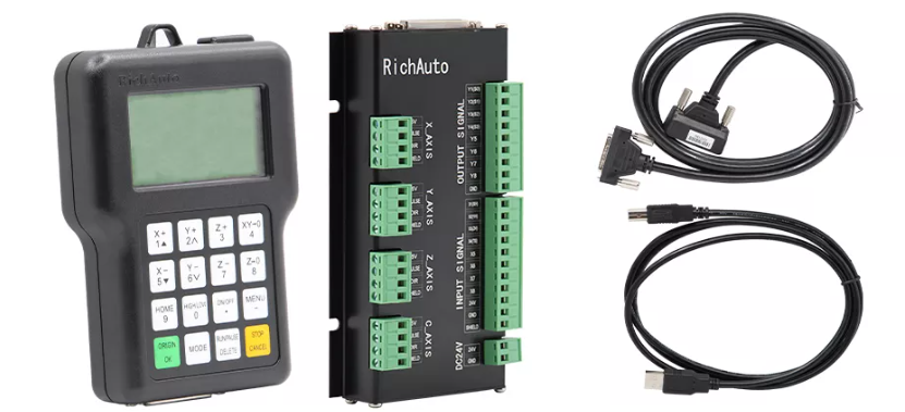 CNC Router RichAuo A11 Controller Shortcut Keys How to Quickly Use DSP