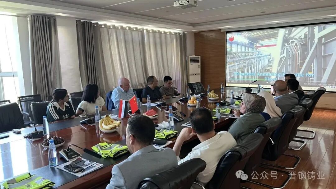 【Company News】Iraqi Delegation Tours Ductile Iron Pipe Plant for Cooperation Talks