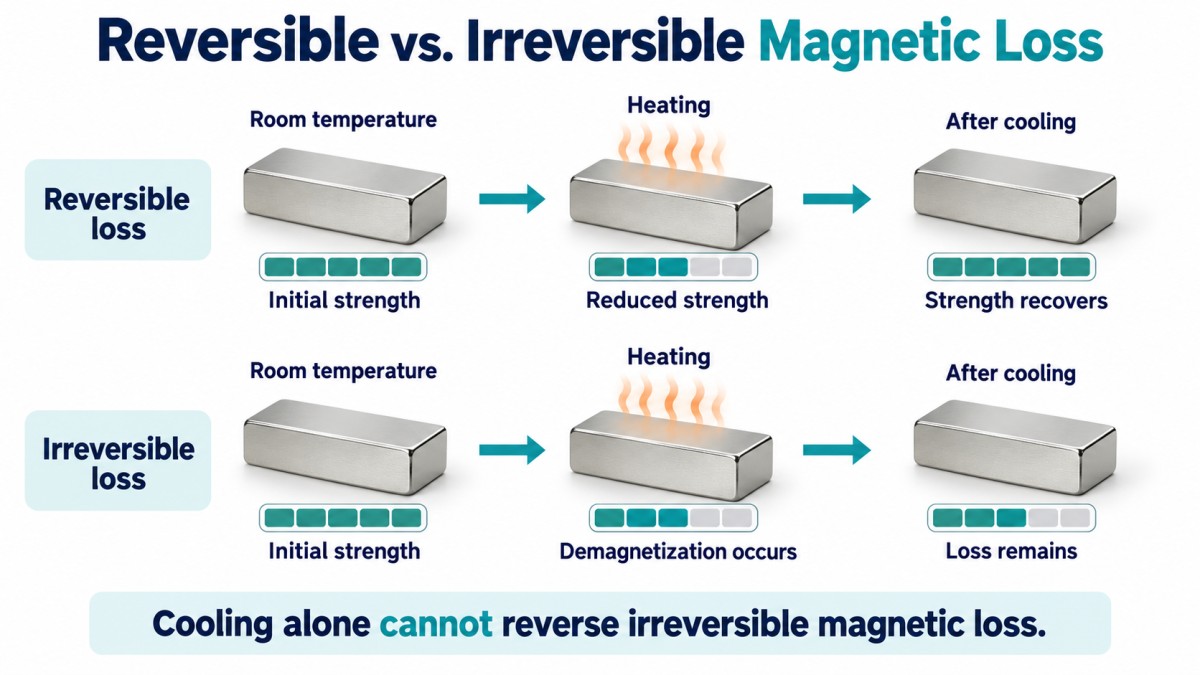 Why Can Neodymium Magnets Rated for 120°C Demagnetize Below That Temperature?