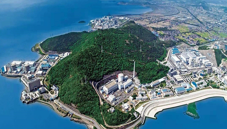 China Qinshan Nuclear Power Plant: Established in Cooperation with Mitsubishi Heavy Industries China Qinshan Nuclear Power Plant: Established in Cooperation with Mitsubishi Heavy Industries