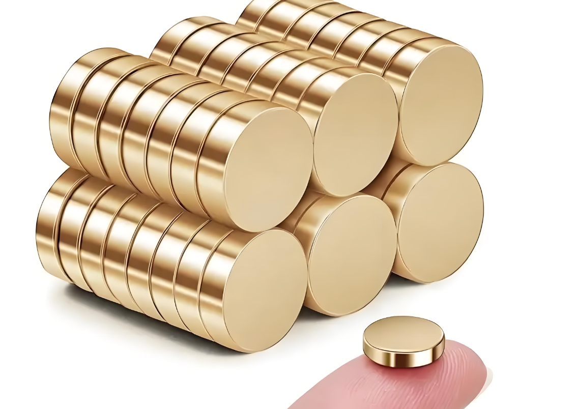 NdFeB Magnet with Gold