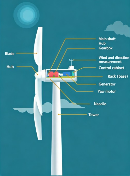 Magnets in Wind Turbines: Core Components for Power Generation