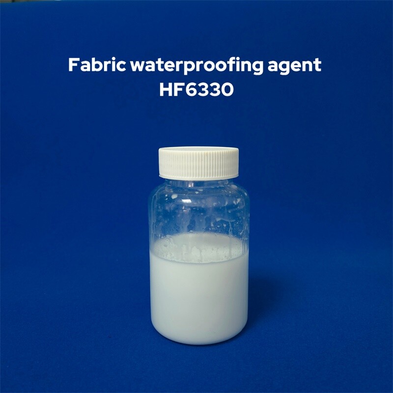 Fluorinated water-based fabric waterproofing agent