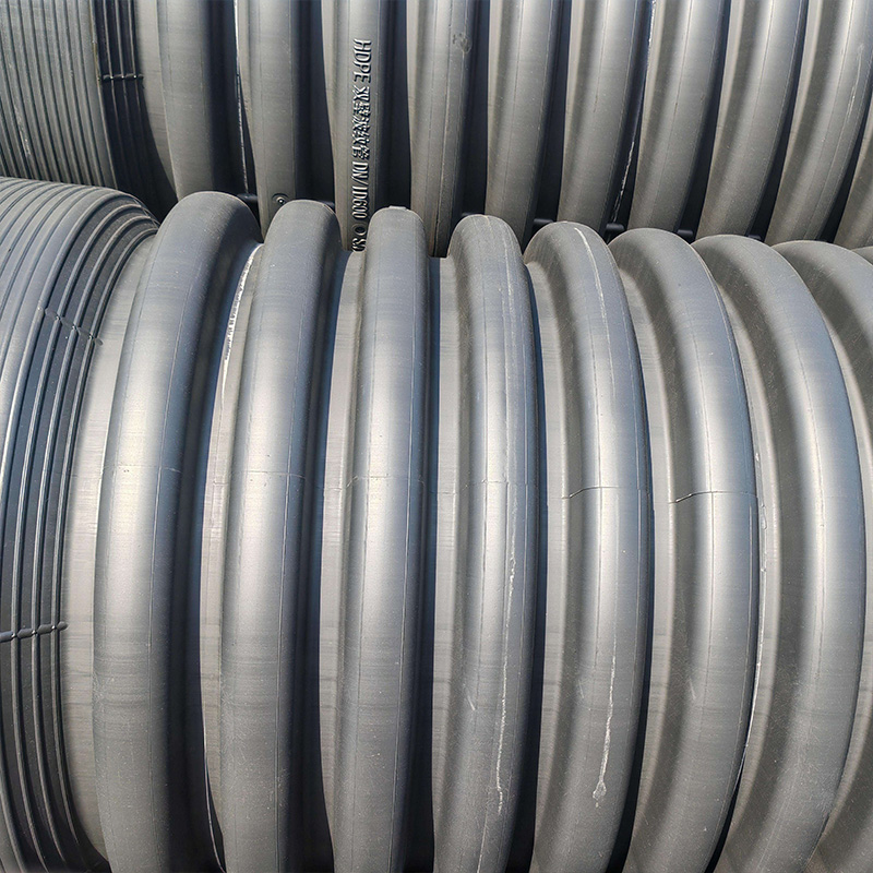 Double-wall corrugated pipe