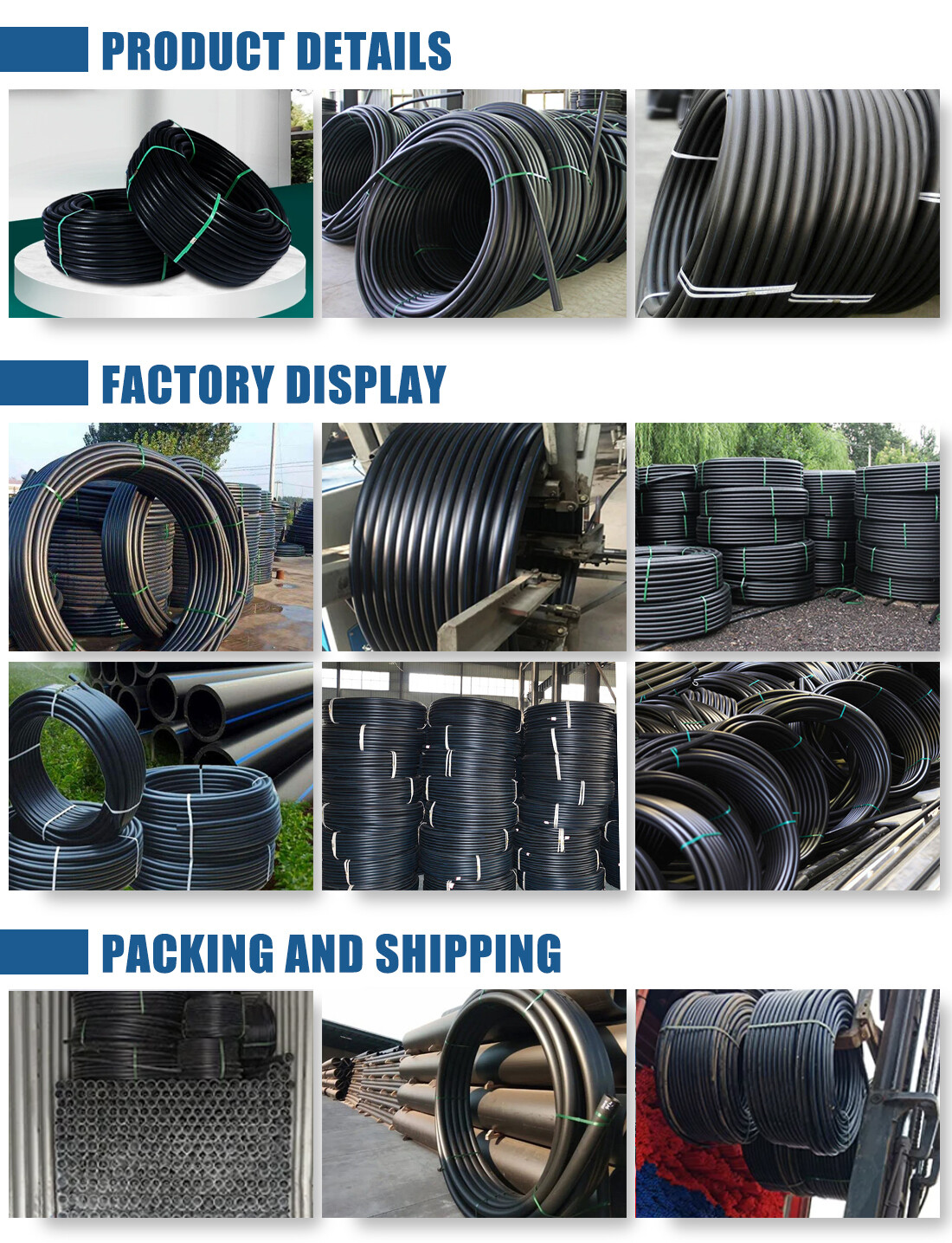 PE Coil Pipe PE pipe in coil