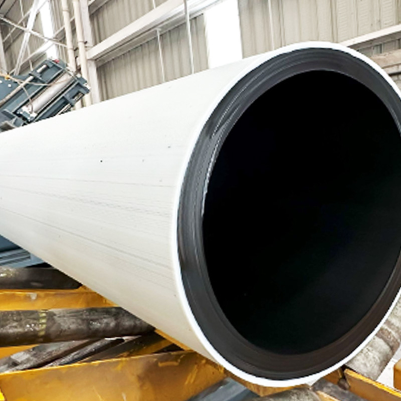 HDPE White Co-Extruded Pipe