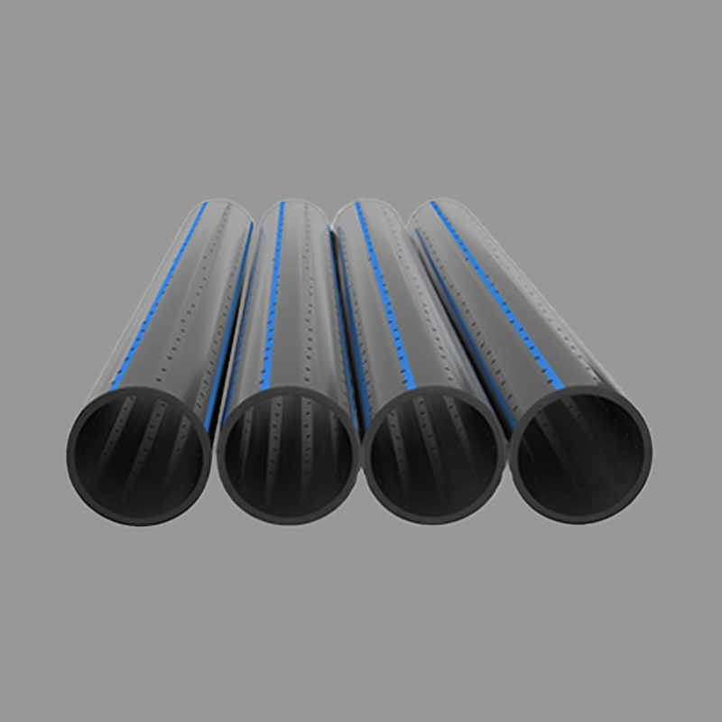 PE Polyethylene Perforated Drainage Pipe