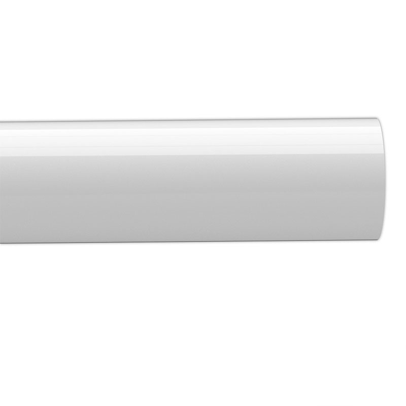 PVC pipes with fittings