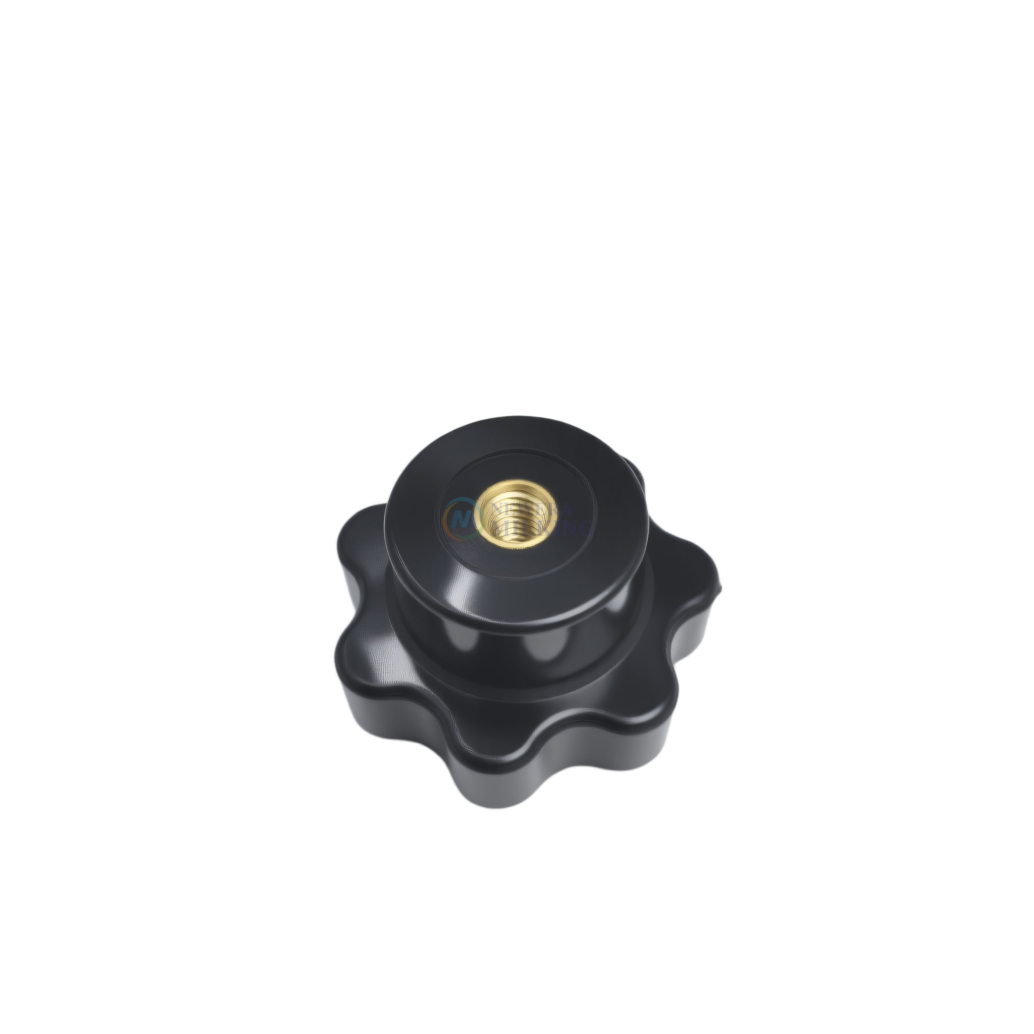 KNOB, M6 FEMALE THREADED KNOB, M6 FEMALE THREADED