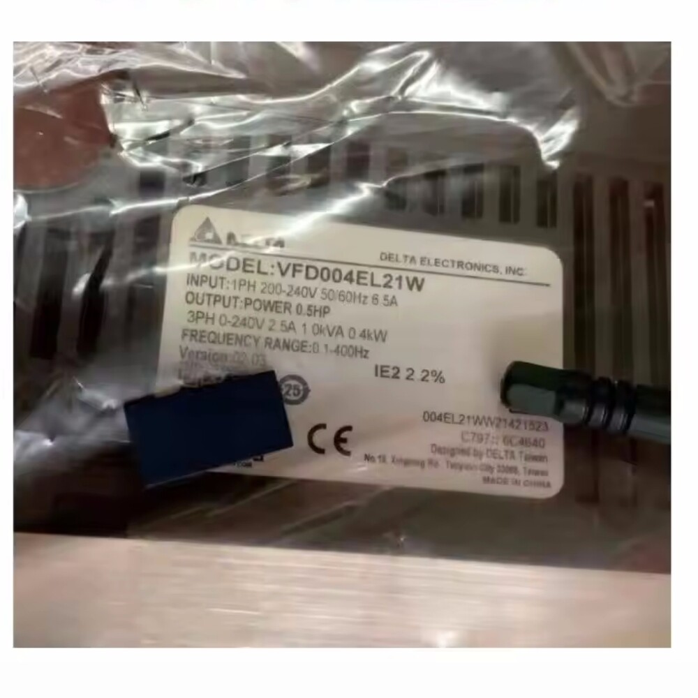 VFD004EL21W 0.4KW servo drive Delta Brand New and Genuine inverter test OK Fast Shipping