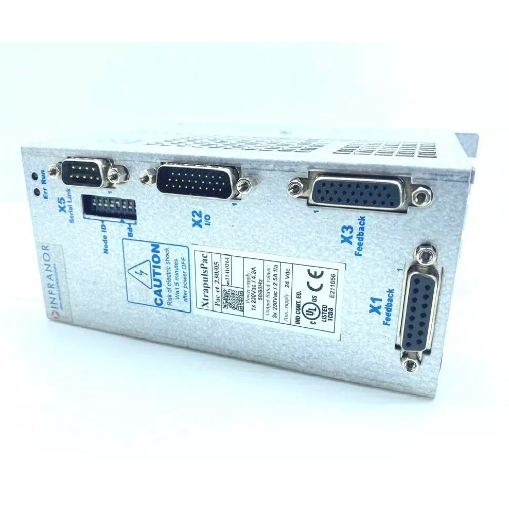 Infranor XtrapulsPac's PAC-ET-230/05 Servo Drive Controls Brand New and Genuine inverter test OK Fast Shipping