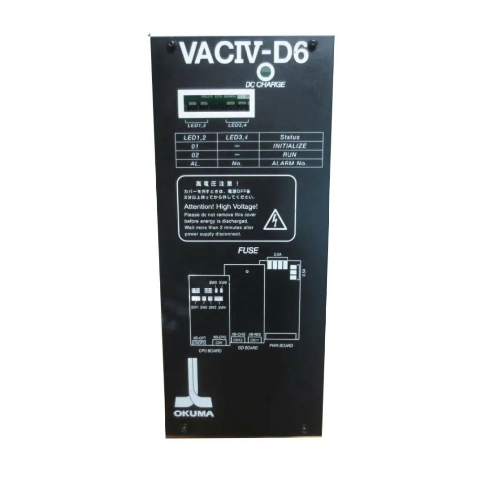 OKUMA VACIV-D6 VAC4-D6 Servo Drive Amplifier Brand New and Genuine inverter test OK Fast Shipping