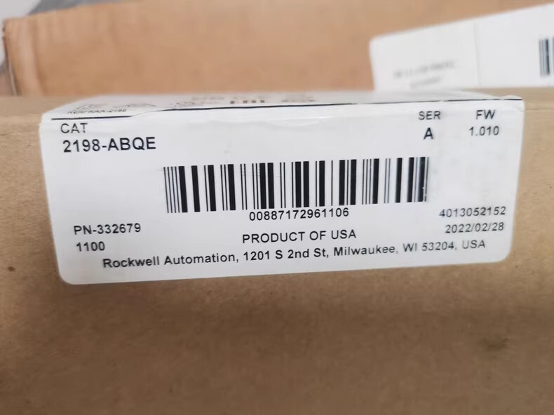 Allen-Bradley servo drive 2198-ABQE Brand New and Genuine inverter test OK Fast Shipping