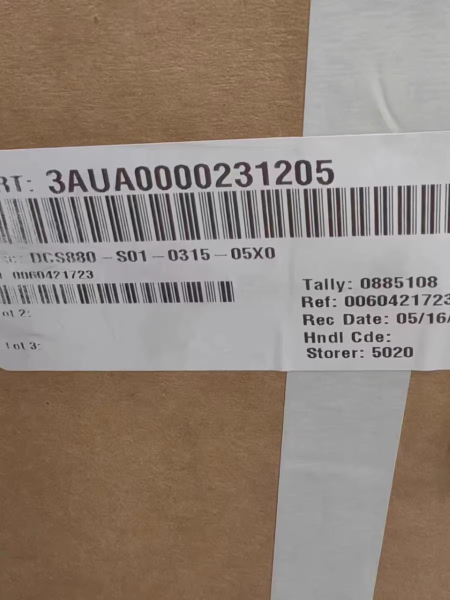 ABB DC speed controller DCS880-S01-0315-05X0 Brand New and Genuine inverter test OK Fast Shipping Physical photo shooting