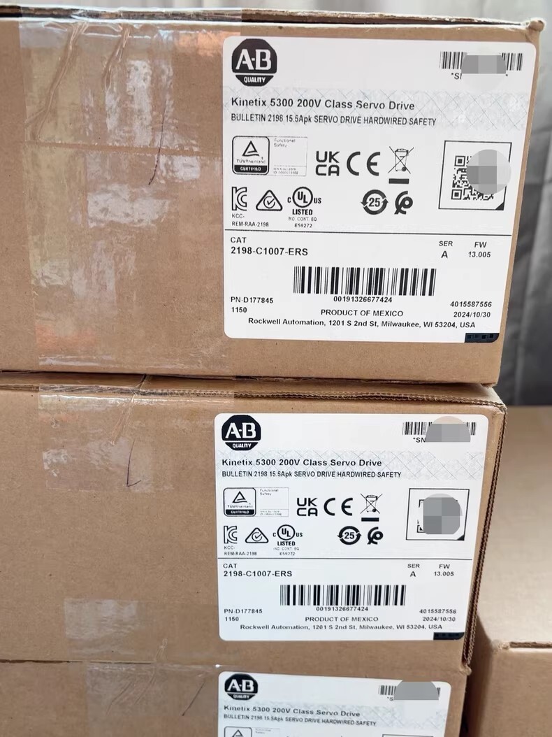 Allen-Bradley servo drive 2198-C1007-ERS Brand New and Genuine inverter test OK Fast Shipping