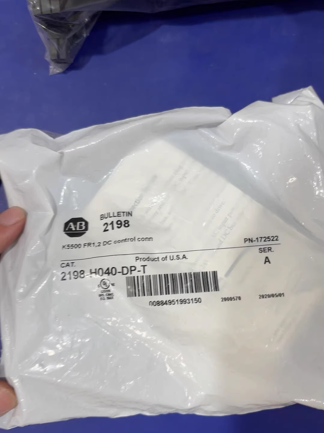 Allen-Bradley 2198-H040-DP-T Brand New and Genuine inverter test OK Fast Shipping
