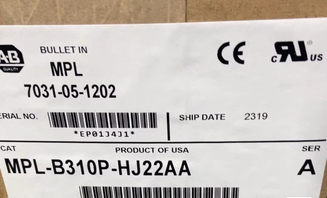 MPL-B310P-HJ72AA Allen-Bradley SFrequency Converter Brand New and Genuine inverter test OK Fast Shipping