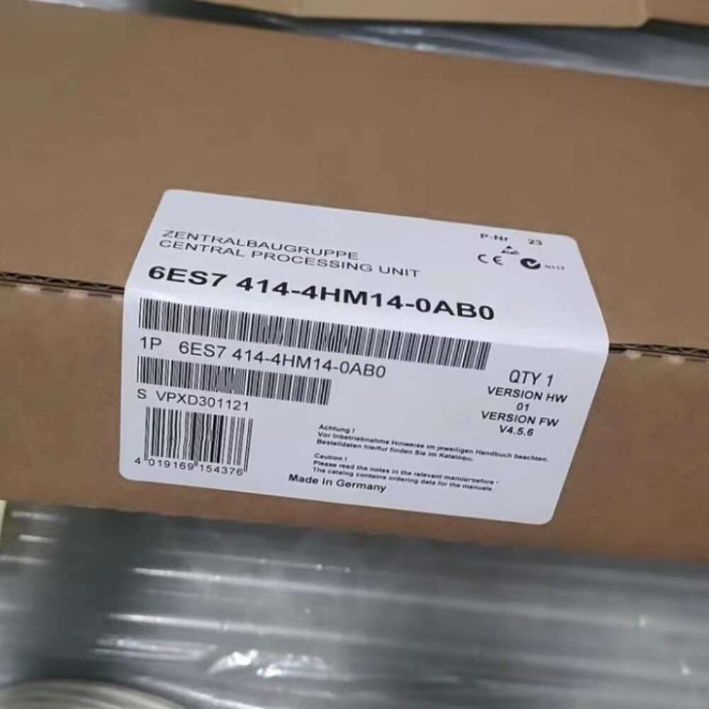 Siemens servo drive 6ES7414-4HM14-0AB0 Locator Brand New and Genuine inverter test OK Fast Shipping