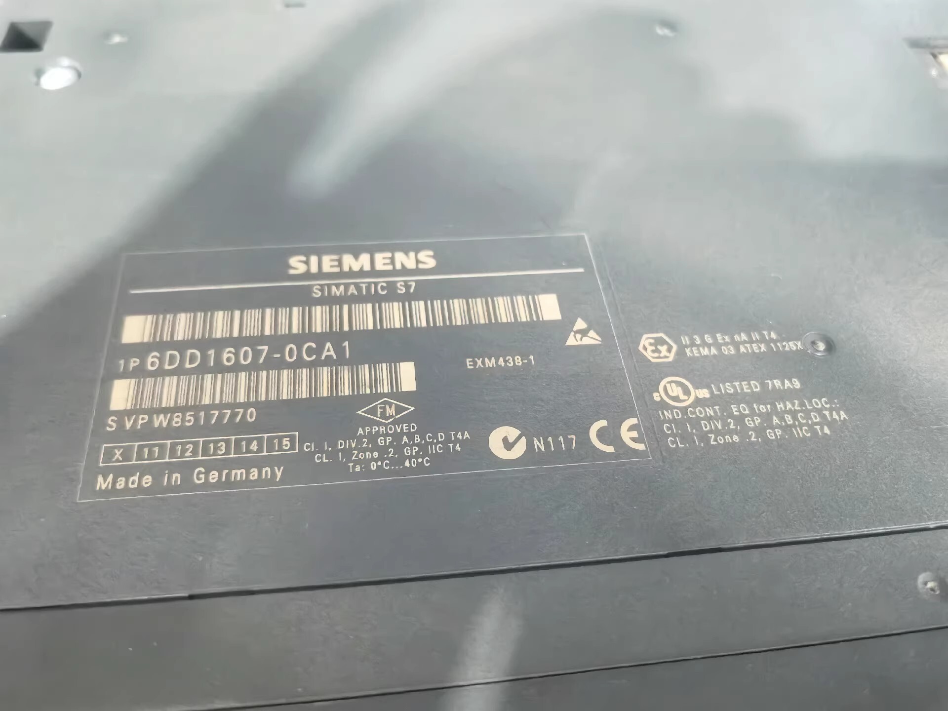Siemens servo drive 6DD1607-0CA1 Brand New and Genuine inverter test OK Fast Shipping