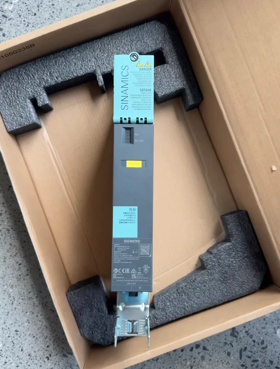Siemens servo drive 6SL3120-1TE21-0AD0 Brand New and Genuine inverter test OK Fast Shipping