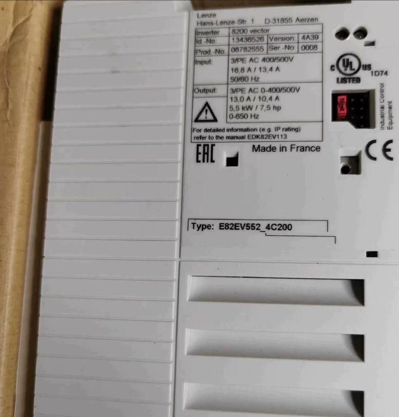 E82EV552-4C200 Frequency converter module Brand New and Genuine inverter test OK Fast Shipping