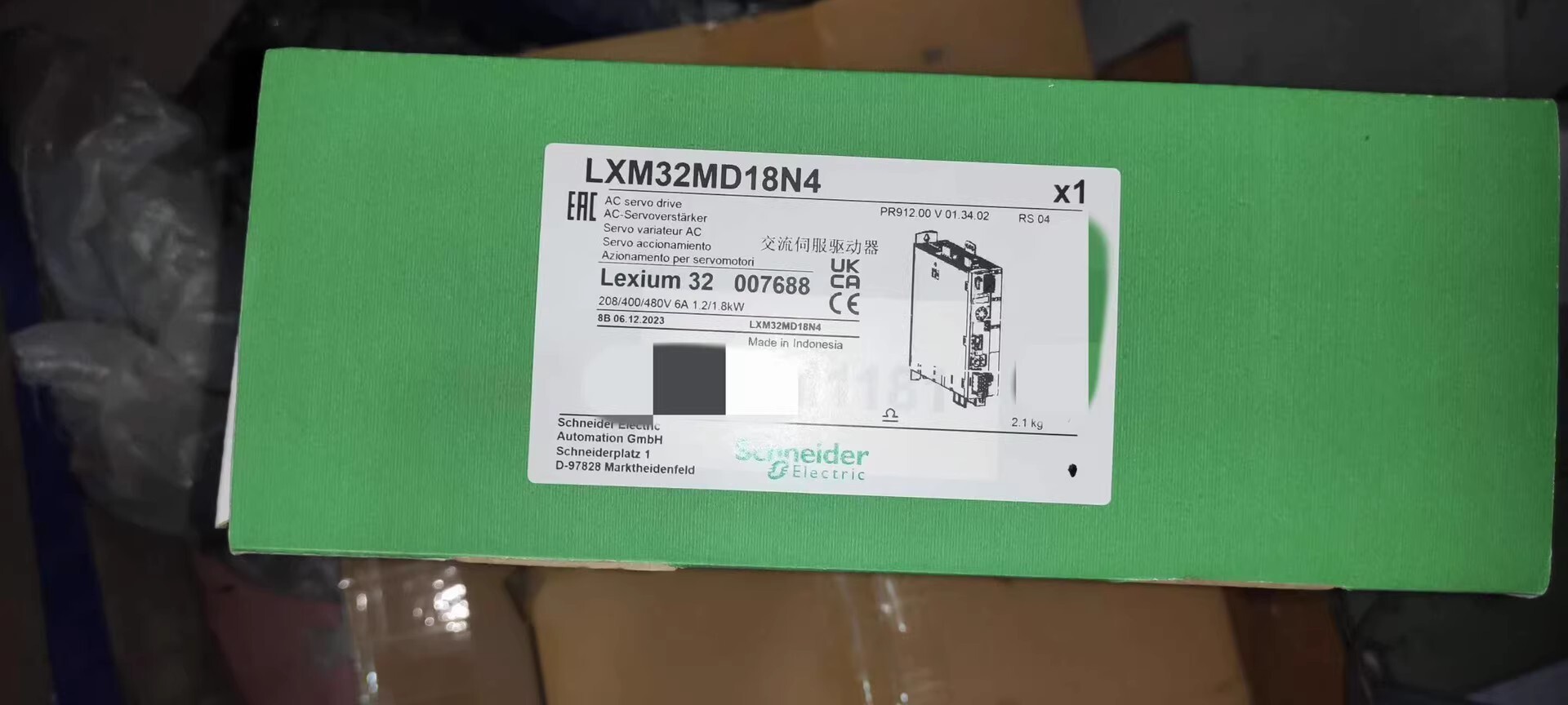 Schneider  LXM32MD18N4 Brand New and Genuine inverter test OK Fast Shipping