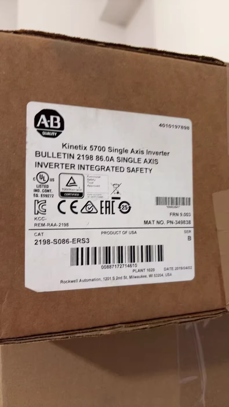 2198-S086-ERS3  Allen-Bradley SFrequency Converter Brand New and Genuine inverter test OK Fast Shipping