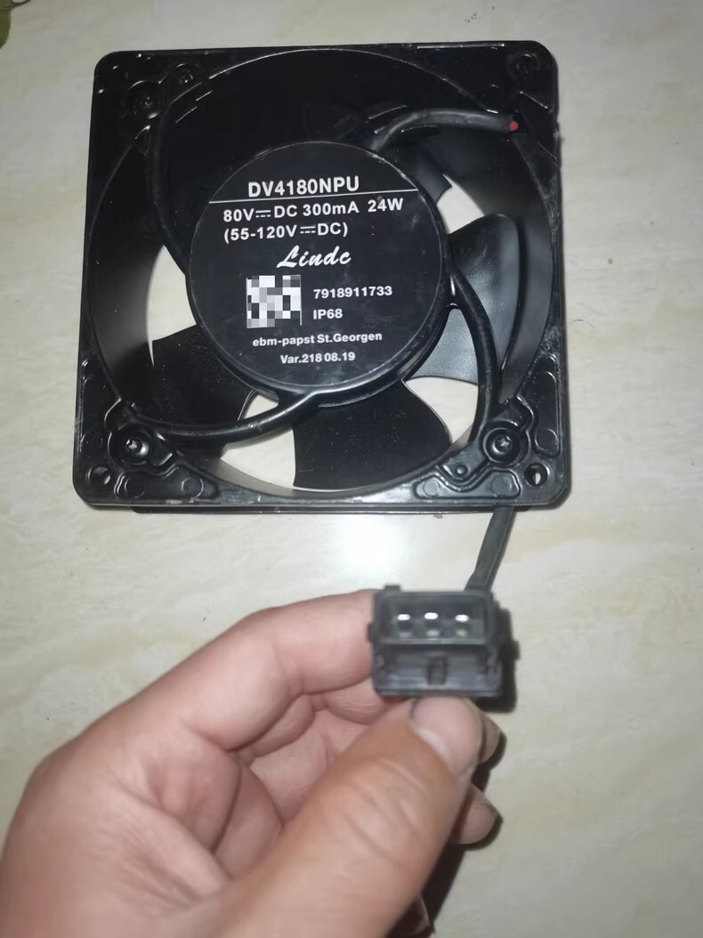 DV4180NPU 80V with original plug Cooling fan Fan for Variable Frequency DrivesHeat Dissipation Fan Brand New and Genuine inverter test OK Fast Shipping