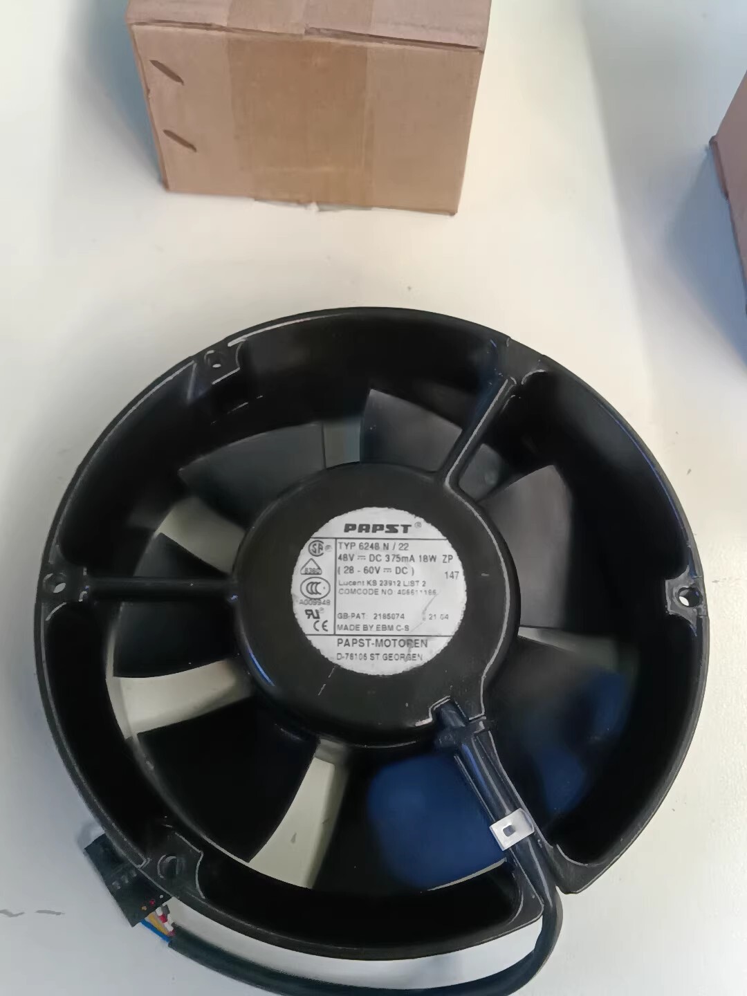 TYP 6248N/18 48V Cooling fan Fan Brand New and Genuine inverter test OK Fast Shipping