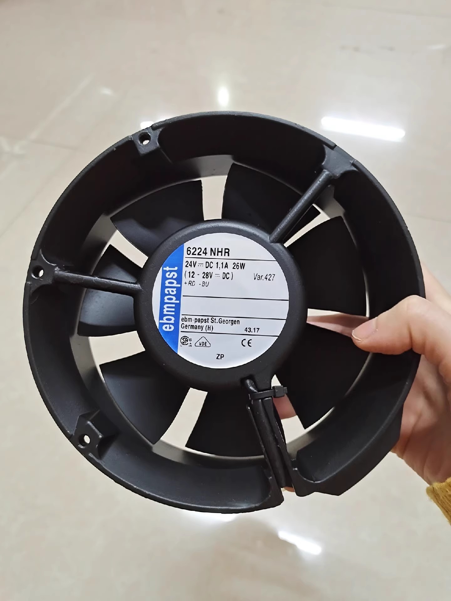 6224NHR Cooling fan Fan Brand New and Genuine inverter test OK Fast Shipping