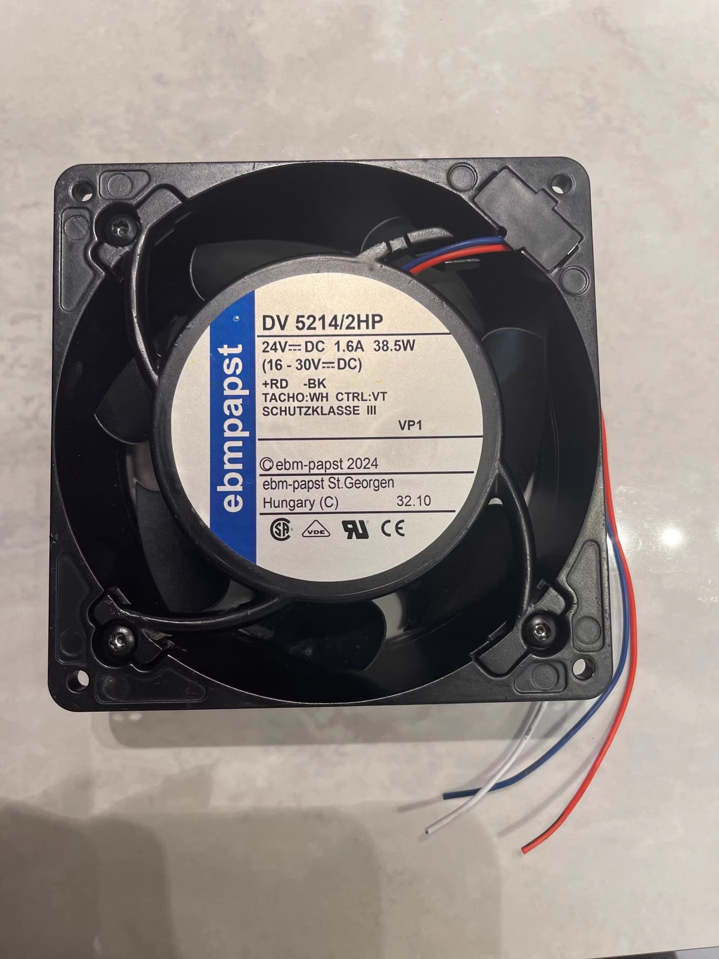 DV5214/2HP DC24V 1.6A 38.5W Aluminum Frame Fan Cooling fan Fan Brand New and Genuine inverter test OK Fast Shipping
