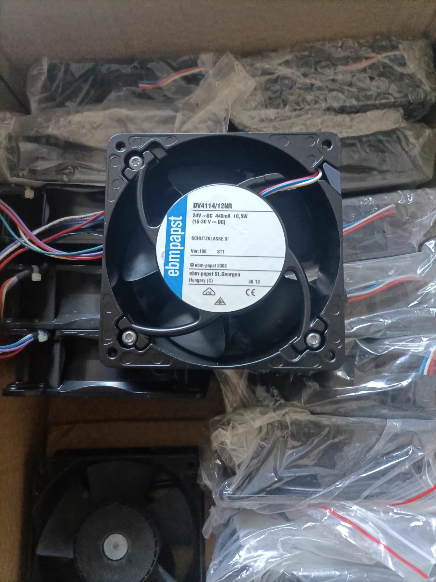 DV4114N/12NR Cooling fan Fan Brand New and Genuine inverter test OK Fast Shipping