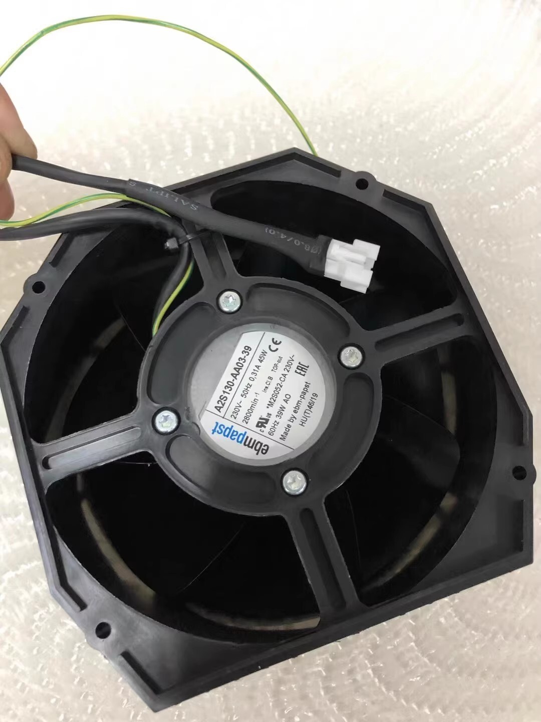 A2S130-AA03-39 with housing Cooling fan Fan Brand New and Genuine inverter test OK Fast Shipping
