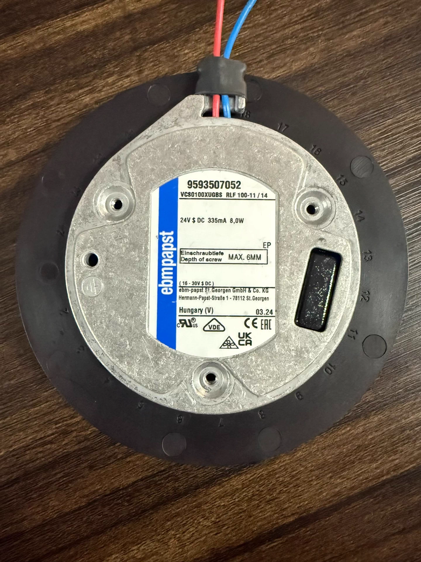 REF 100-11/14/2H 24V590MA14.2W Cooling fan Fan Brand New and Genuine inverter test OK Fast Shipping