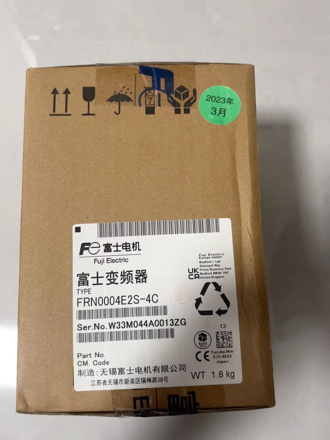 FRN0004E2S-4C Fuji Frequency Converter Servo Drivee Brand New and Genuine inverter test OK Fast Shipping
