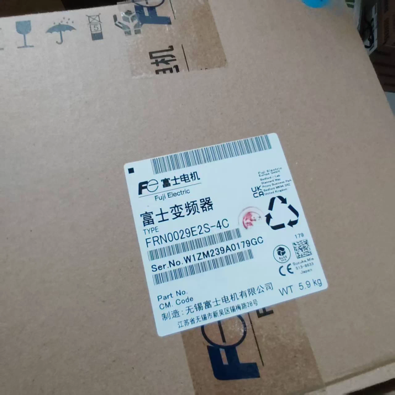 FRN0029E2S-4C Fuji Frequency Converter Servo Drivee Brand New and Genuine inverter test OK Fast Shipping