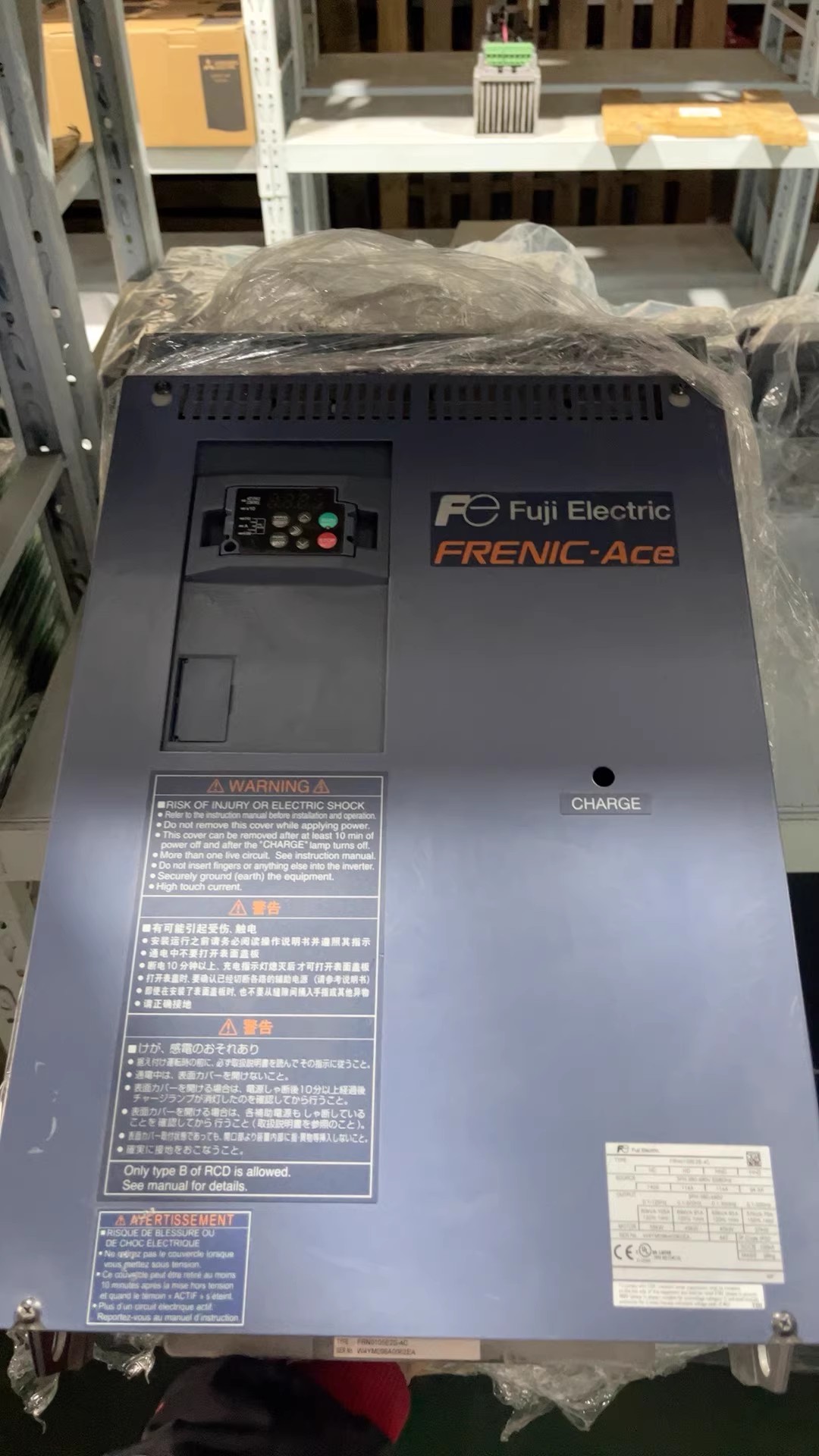 FRN0105E2S-4C Fuji Frequency Converter Servo Drivee Brand New and Genuine inverter test OK Fast Shipping
