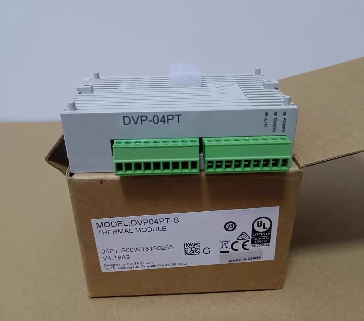 DVP04PT-S delta frequency inverter Servo Drive Servo motor Brand New and Genuine inverter test OK Fast Shipping